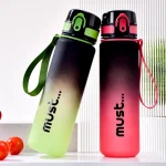 gourde de sport bicolore