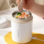 Lunch box chauffante blanche